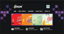 Desktop Screenshot of campacolaindia.com